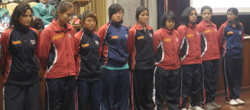 APF Club women's cricket team.