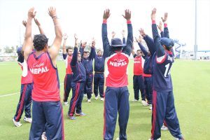 Nepali team attends training session in Bermuda. (Photo Courtesy: Raman Siwakoti/CAN)